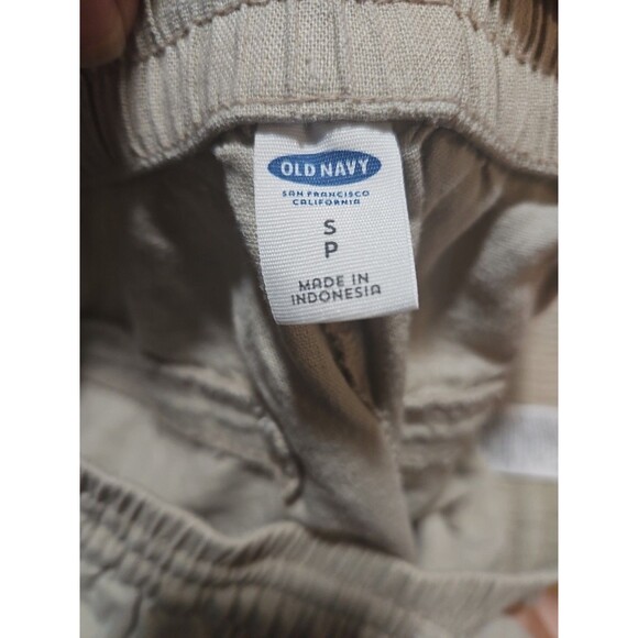 Old Navy Womens Linen Shorts Size Small Tan Khaki Pull-on - Picture 5 of 7